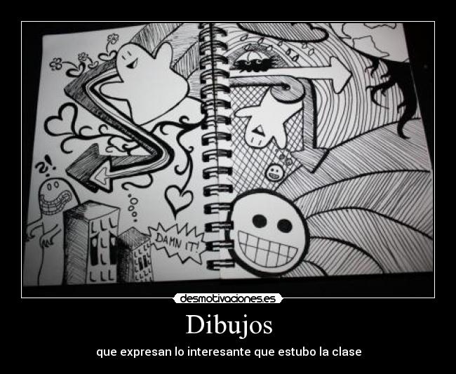 Dibujos - que expresan lo interesante que estubo la clase