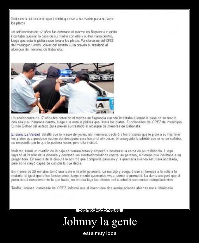 Johnny la gente -