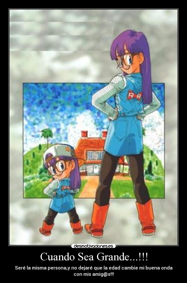 carteles cuando sea grande desmotivaciones