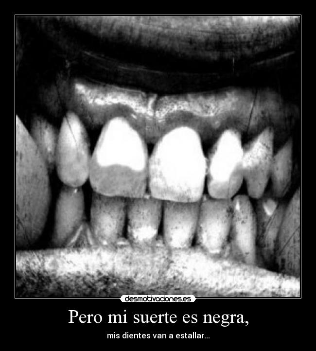 carteles suerte negra desmotivaciones