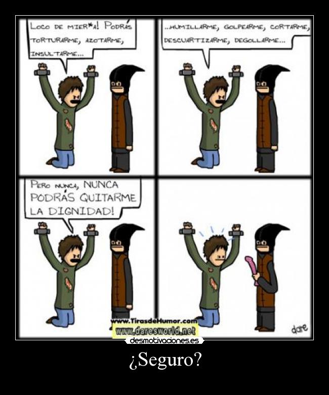 ¿Seguro? - 