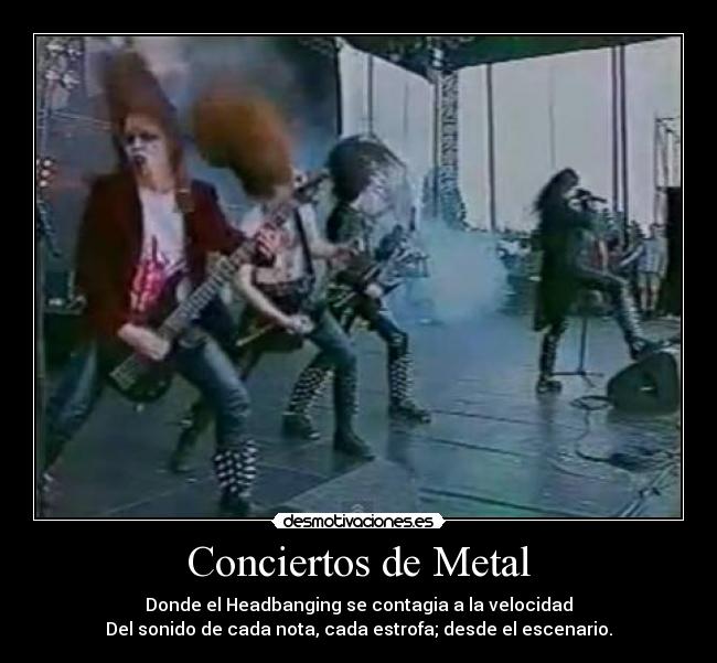 Conciertos de Metal -