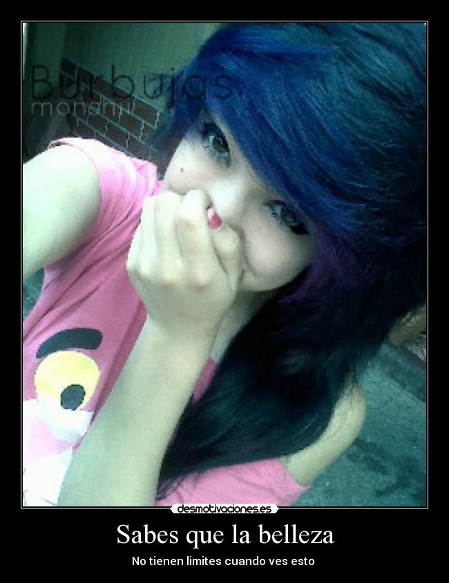 Sabes que la belleza - No tienen limites cuando ves esto ♡