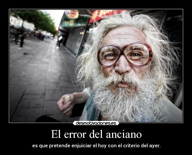 El error del anciano - 