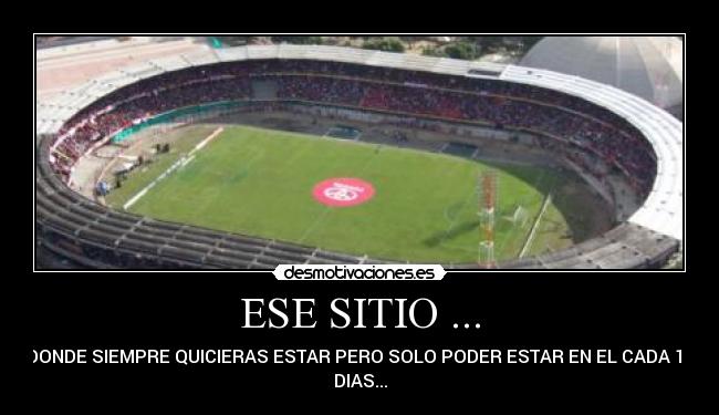 ESE SITIO ... - DONDE SIEMPRE QUICIERAS ESTAR PERO SOLO PODER ESTAR EN EL CADA 15
DIAS...