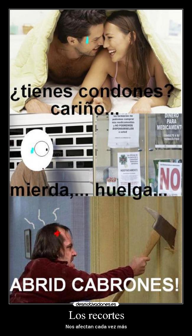 Los recortes - Nos afectan cada vez más