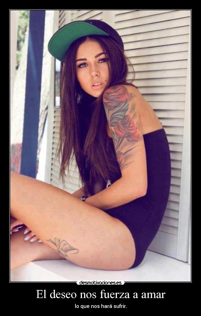 El deseo nos fuerza a amar -