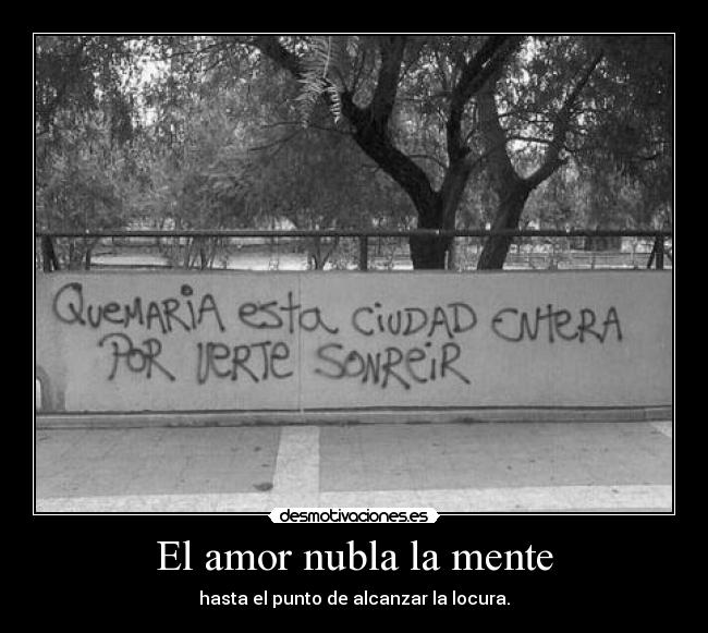 El amor nubla la mente - 