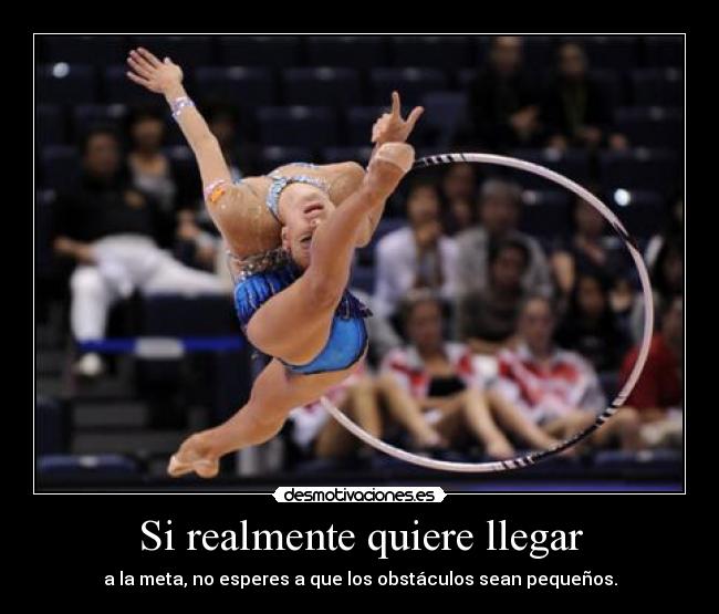 Si realmente quiere llegar - 