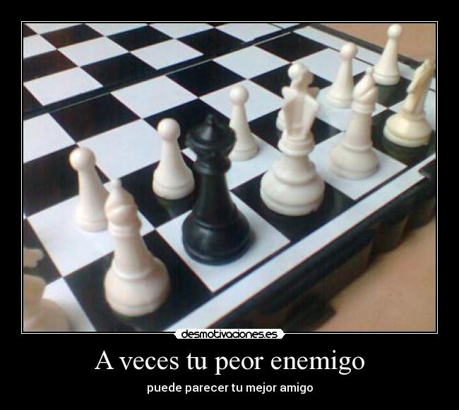 carteles enemigo amigos desmotivaciones