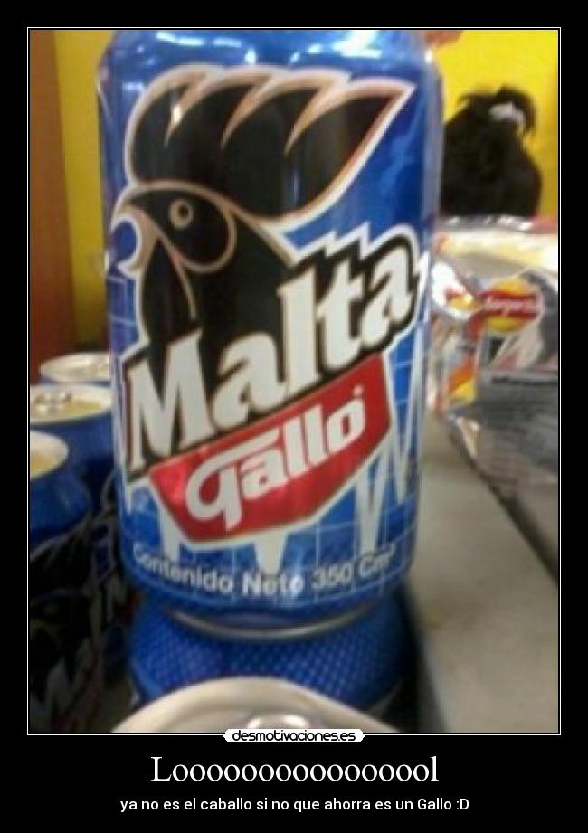 Loooooooooooooool - ya no es el caballo si no que ahorra es un Gallo :D