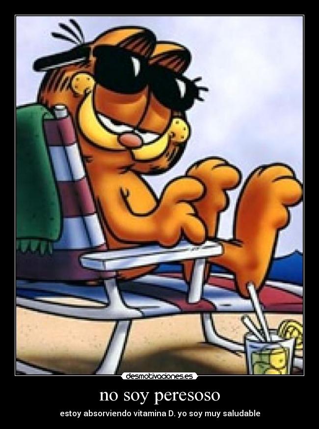 carteles garfield desmotivaciones