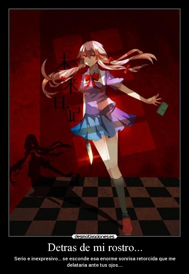 Detras de mi rostro... -