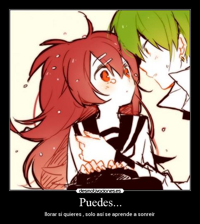 carteles flaky flippy happy tree friends amor sonreir poder llorar desmotivaciones