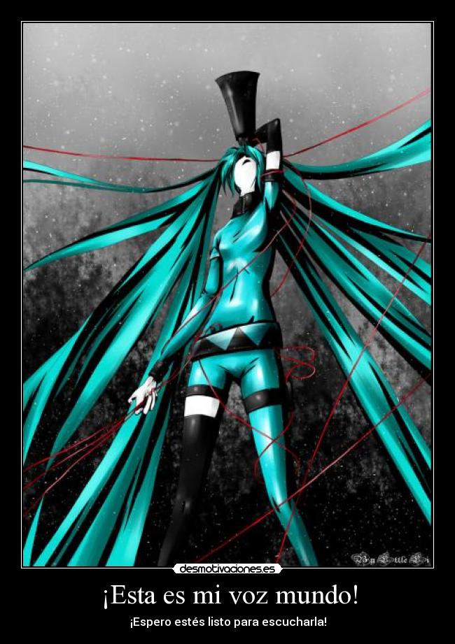 ¡Esta es mi voz mundo! - 