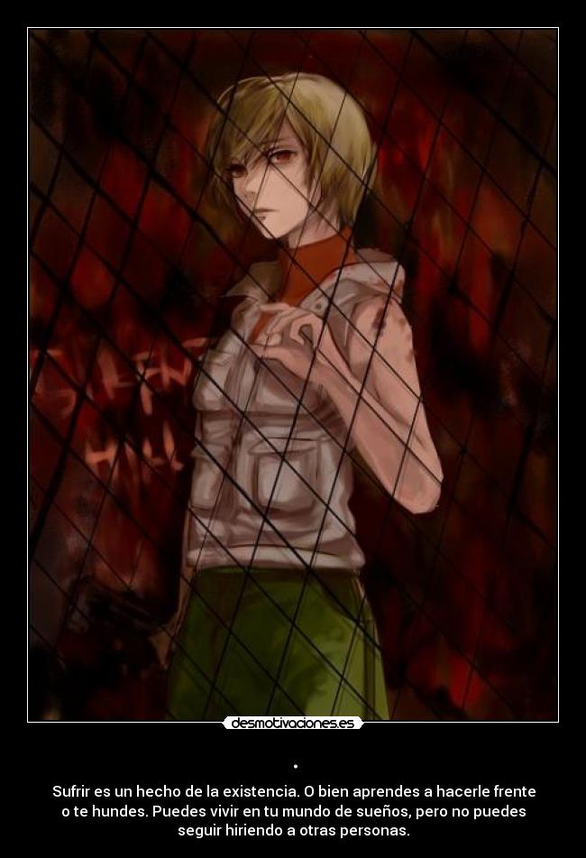carteles silent hill heater manson terror videojuegos sufrir frase del juego desmotivaciones