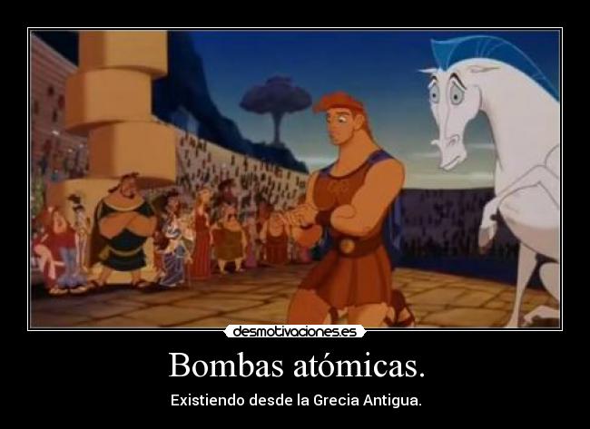 carteles bombas atomicas everywhere desmotivaciones