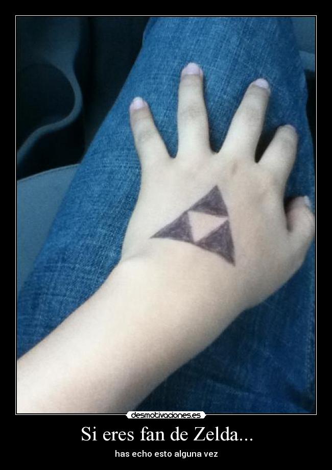 carteles zelda fan hecho vez alguna eres desmotivaciones