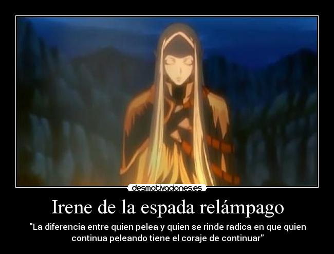 carteles irene claymore raptorhunters desmotivaciones