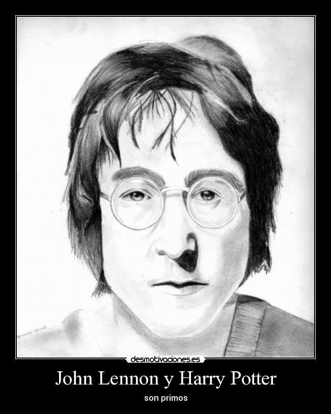 John Lennon y Harry Potter - son primos