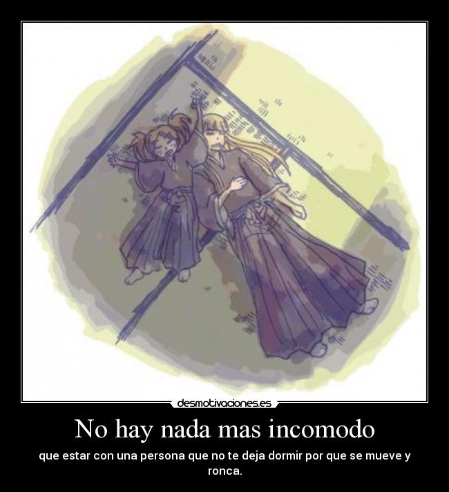 carteles shiyori shinyori hiyori sarugaki shinji hirako bleach manga anime dormir incomodo amigos desmotivaciones