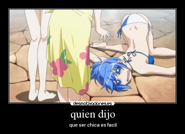 quien dijo -