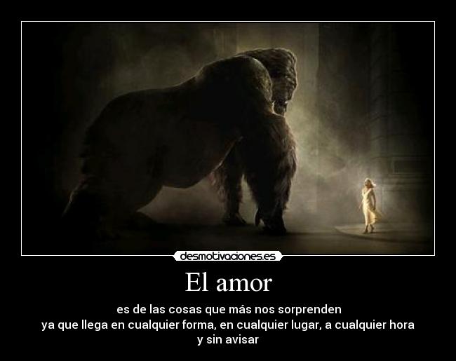 El amor -