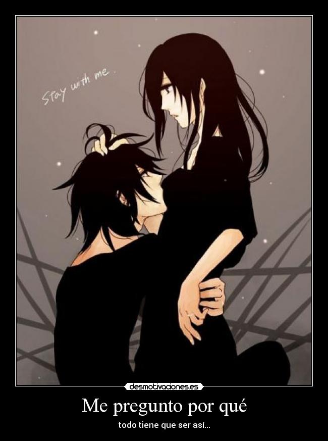 Me pregunto por qué -