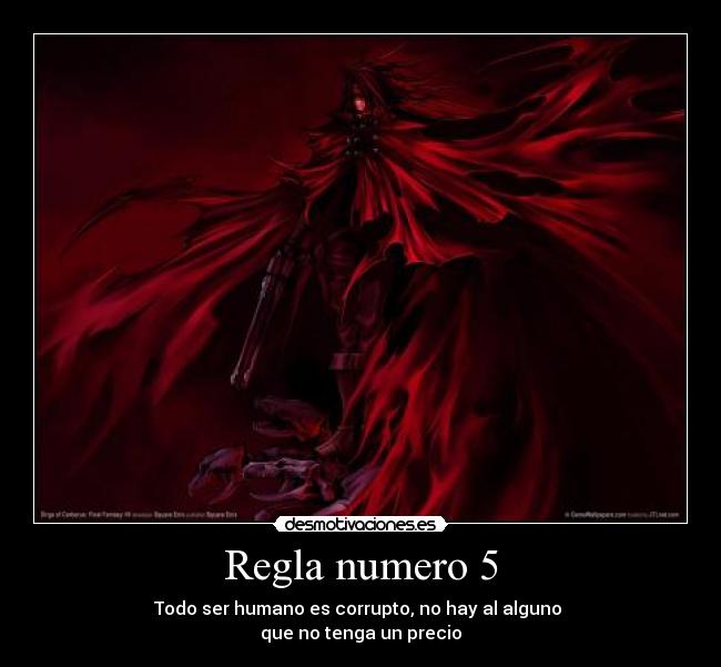 Regla numero 5 -