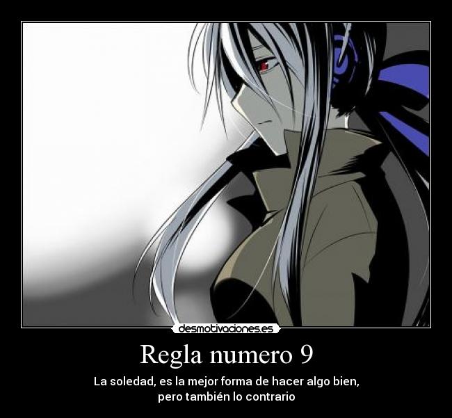 carteles anime vocaloid soledad lirico regla desmotivaciones