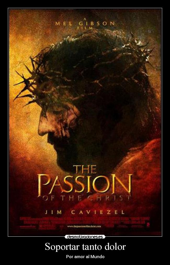 Soportar tanto dolor - Por amor al Mundo
