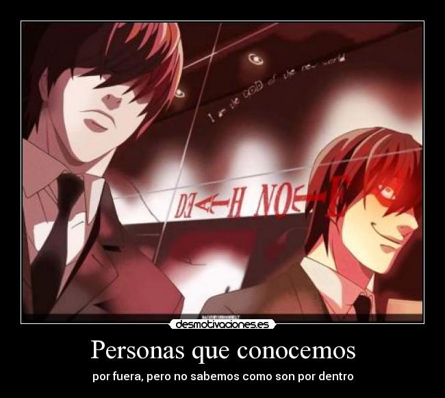 Personas que conocemos - 