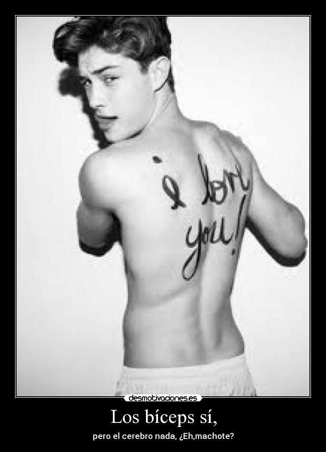 Los bíceps sí, - 