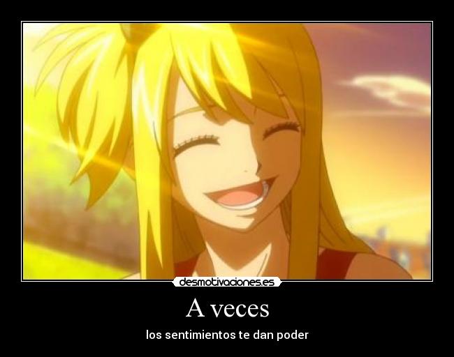 carteles lucy heartfilia fairy tail muwigaraklan desmotivaciones