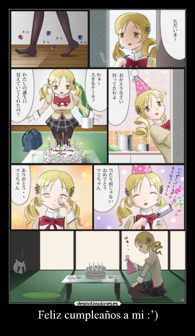 Feliz cumpleaños a mi :’) -