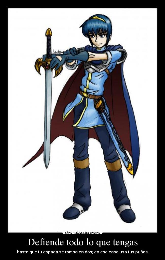 carteles ferdo marth super smash bros brawl desmotivaciones