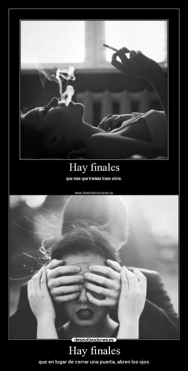 Hay finales -