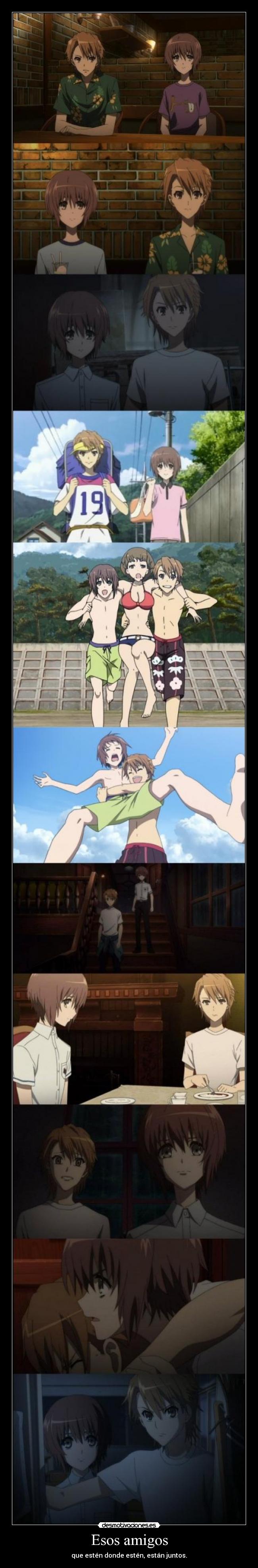 Esos amigos -