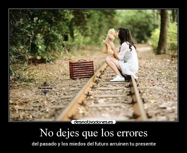 No dejes que los errores -