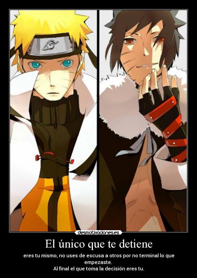 El único que te detiene -