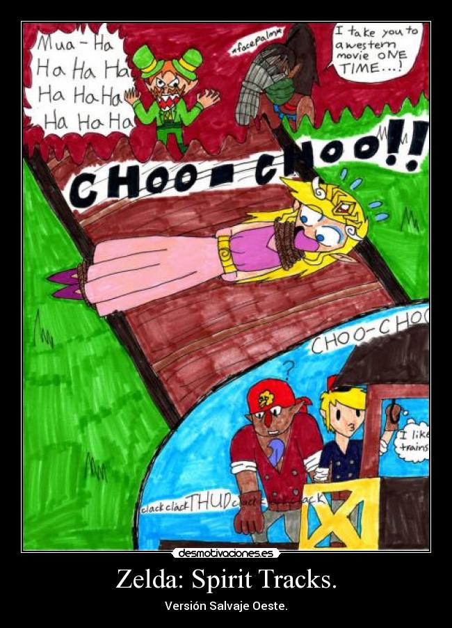 Zelda: Spirit Tracks. - 