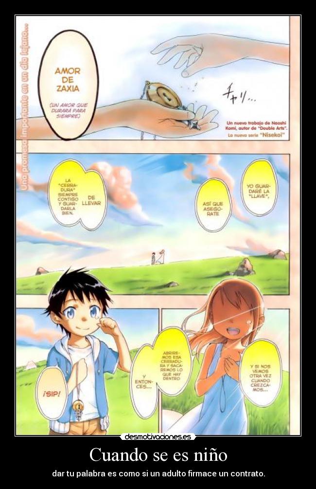 Cuando se es niño -