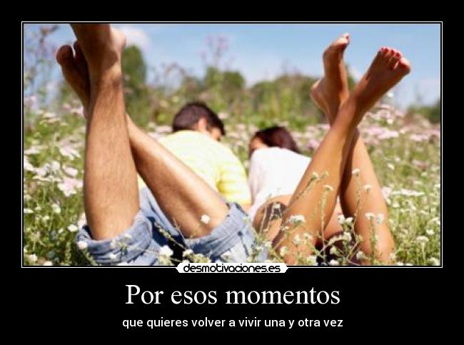 Por esos momentos - 