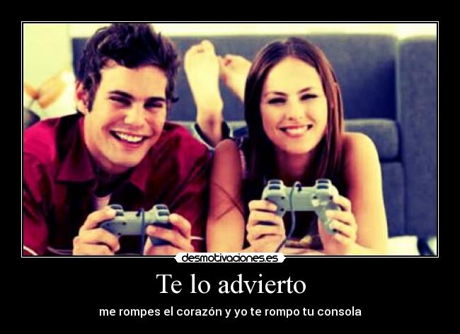 Te lo advierto -