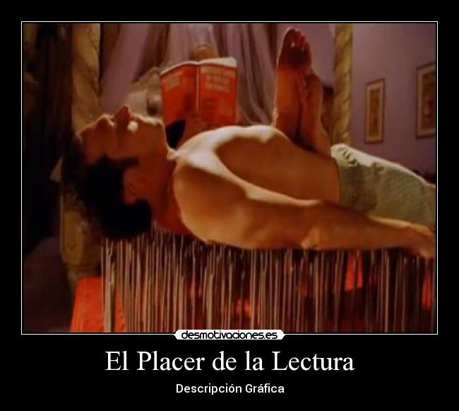 carteles placer lectura desmotivaciones
