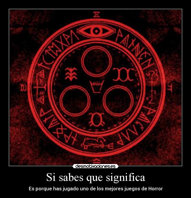 Si sabes que significa -