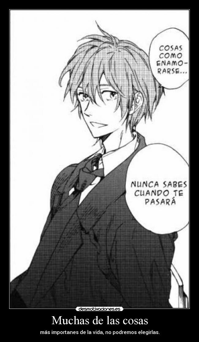 Muchas de las cosas -