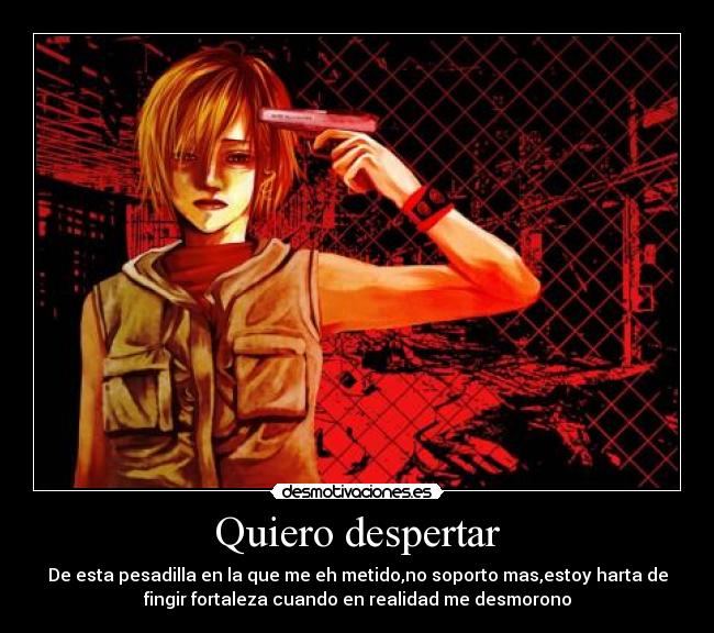carteles silent hill heater manson terror videojuegos pesadillas desmotivaciones