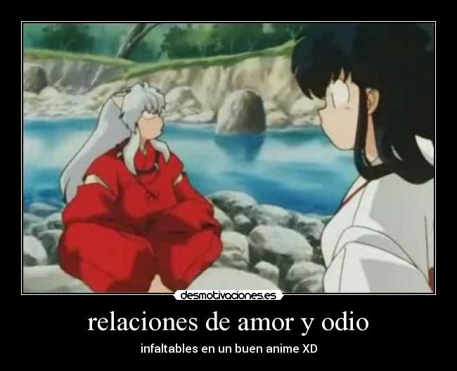 relaciones de amor y odio -