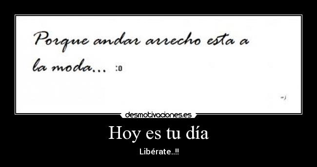 Hoy es tu día - 